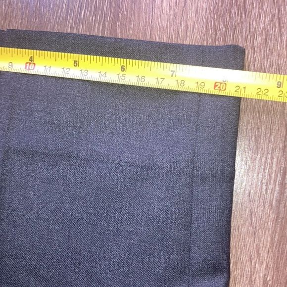 Mens Brooks Brothers Regent Fit Charcoal Reda Flexo Merino Wool Trousers 42x27 - Picture 10 of 13